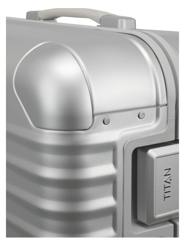 Titan Potovalni kovček Titan Eternity L Silver