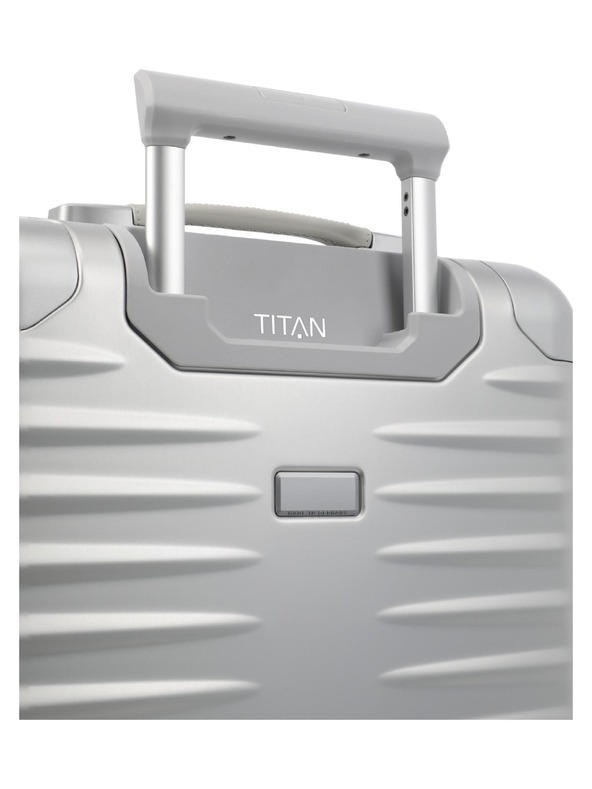 Titan Potovalni kovček Titan Eternity L Silver