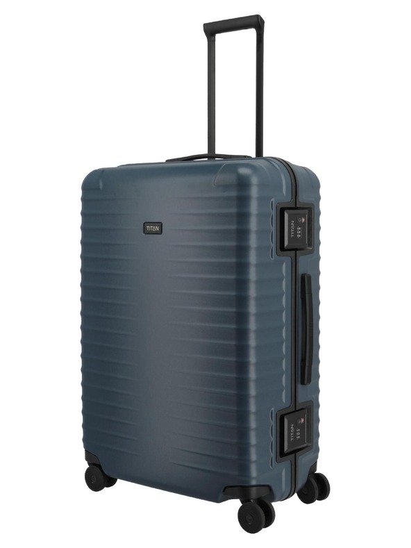 Titan Potovalni kovček Titan Overseas L Midnight blue