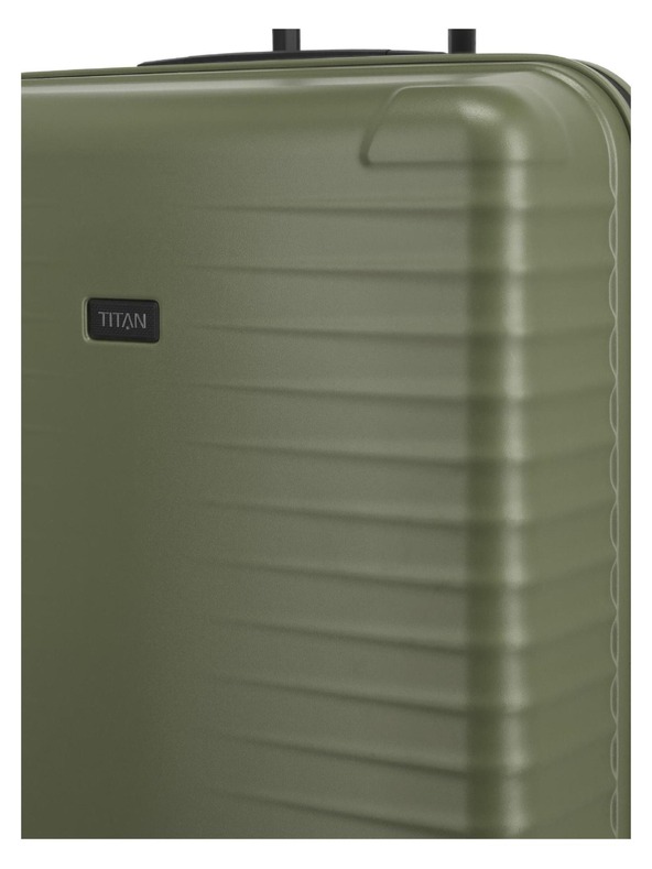Titan Potovalni kovček Titan Upgrade L Forest green