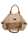 Charm London Potovalna torba Charm London Buckingham W00324 Sand