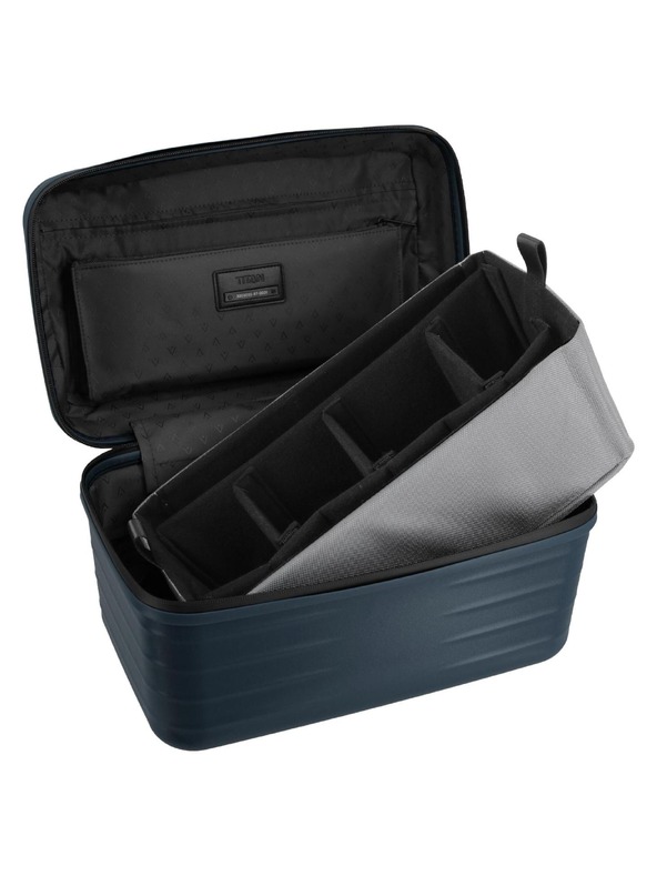 Titan Kozmetični kovček Titan Upgrade Beautycase Midnight blue