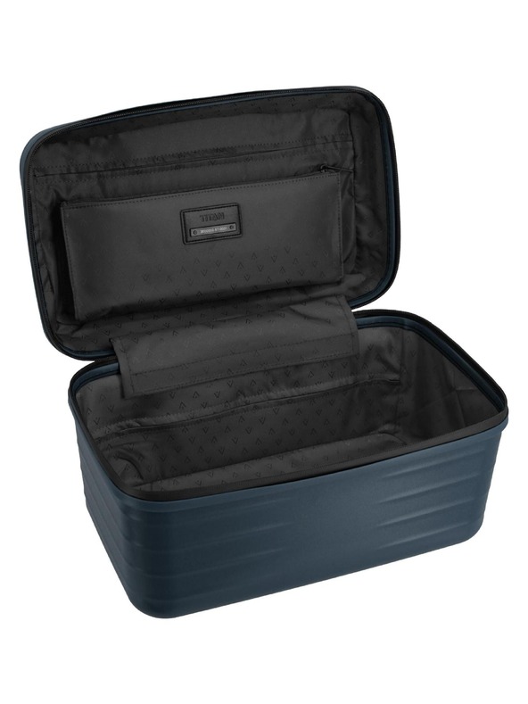 Titan Kozmetični kovček Titan Upgrade Beautycase Midnight blue