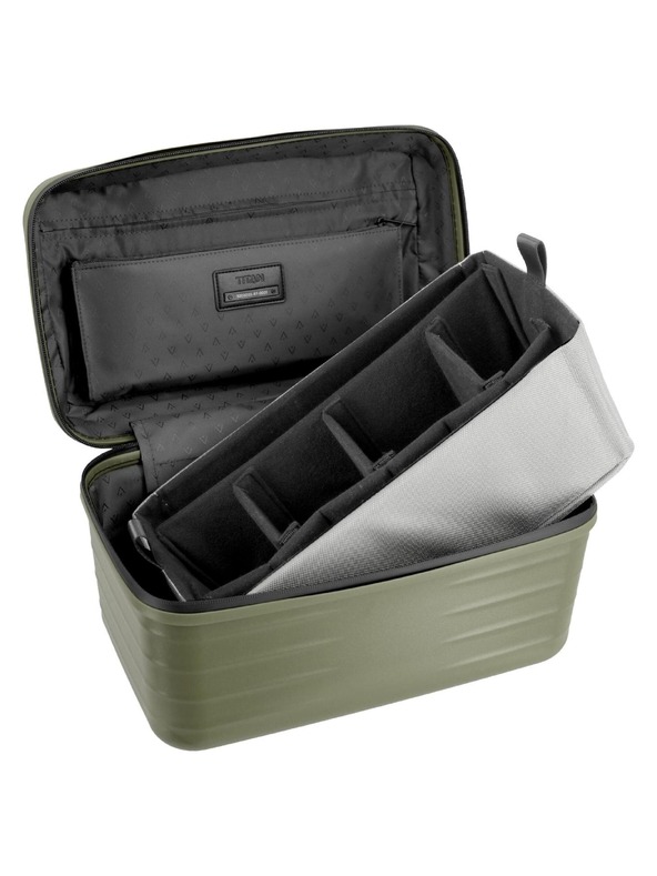 Titan Kozmetični kovček Titan Upgrade Beautycase Forest green