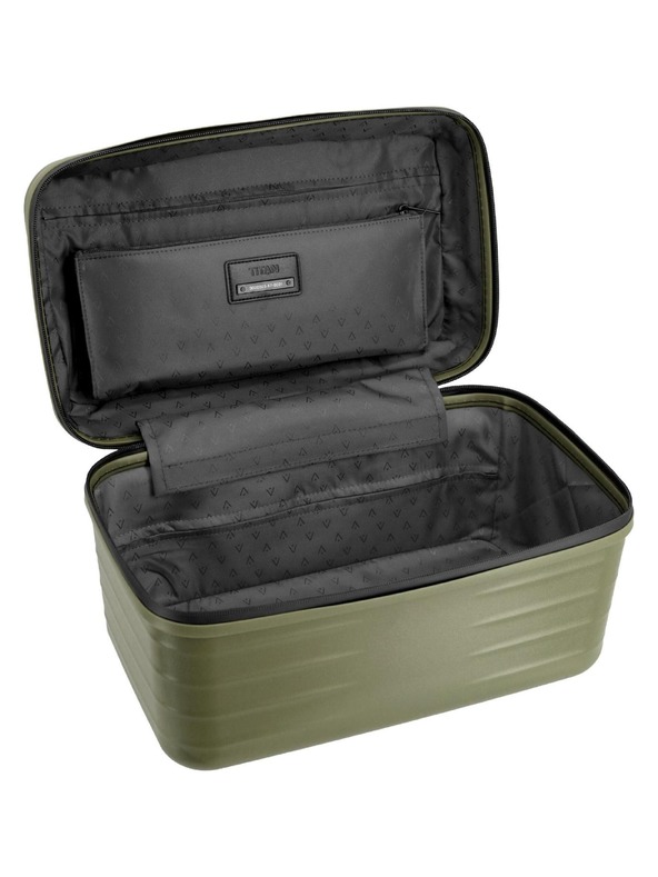 Titan Kozmetični kovček Titan Upgrade Beautycase Forest green