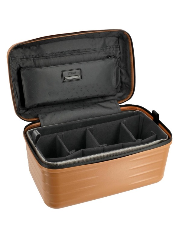Titan Kozmetični kovček Titan Upgrade Beautycase Canyon bronze