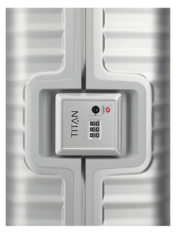 Titan Potovalni kovček Titan Eternity S23 Silver