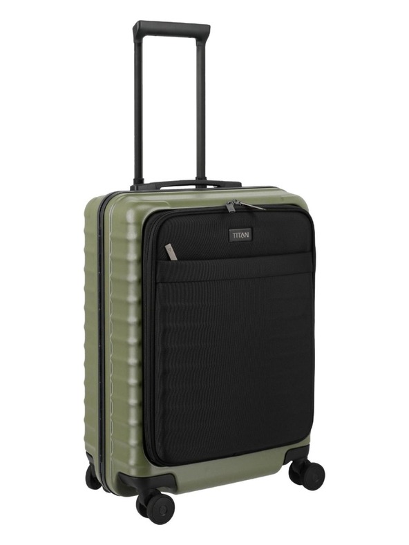 Titan Potovalni kovček Titan Overseas S Front pocket Forest green