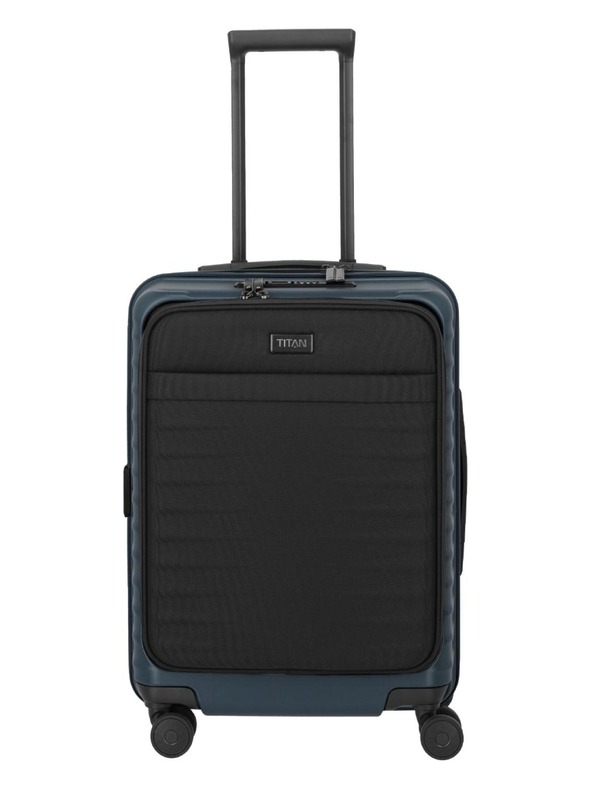 Titan Potovalni kovček Titan Upgrade S23 Front pocket Midnight blue