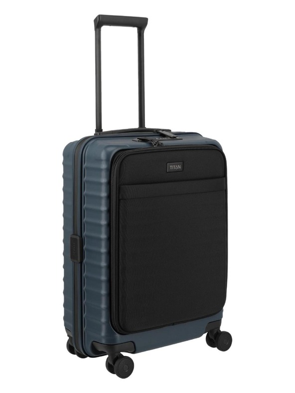 Titan Potovalni kovček Titan Upgrade S23 Front pocket Midnight blue