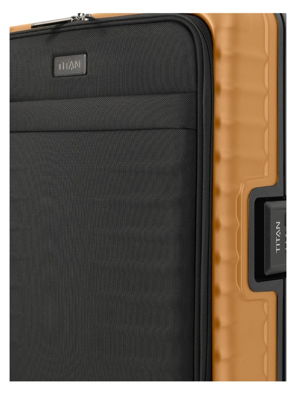 Titan Potovalni kovček Titan Overseas S Front pocket Canyon bronze
