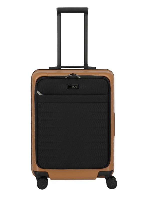Titan Potovalni kovček Titan Overseas S Front pocket Canyon bronze
