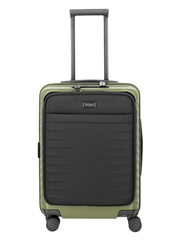Titan Potovalni kovček Titan Upgrade S23 Front pocket Forest green