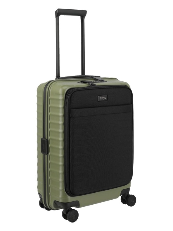 Titan Potovalni kovček Titan Upgrade S23 Front pocket Forest green