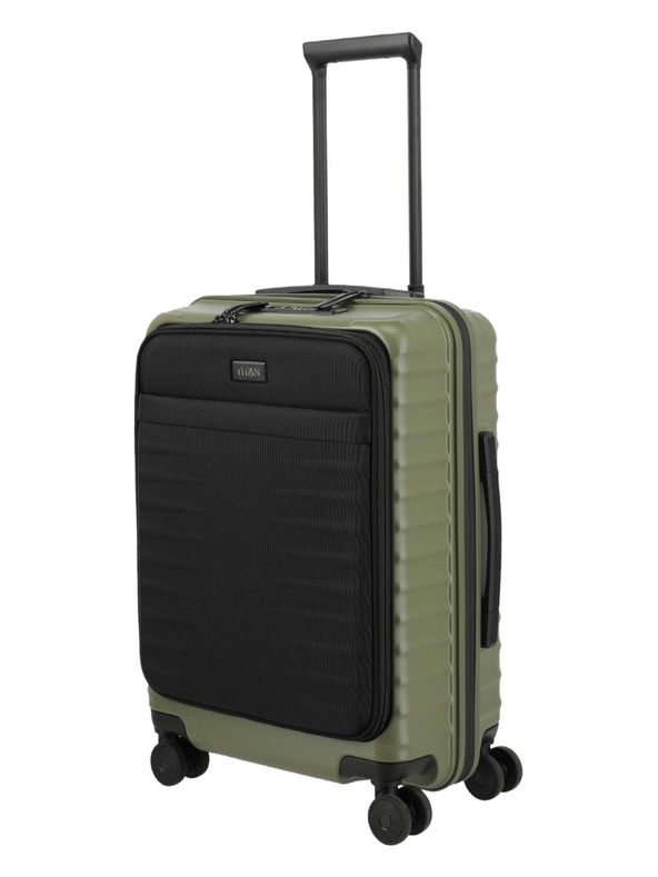 Titan Potovalni kovček Titan Upgrade S23 Front pocket Forest green
