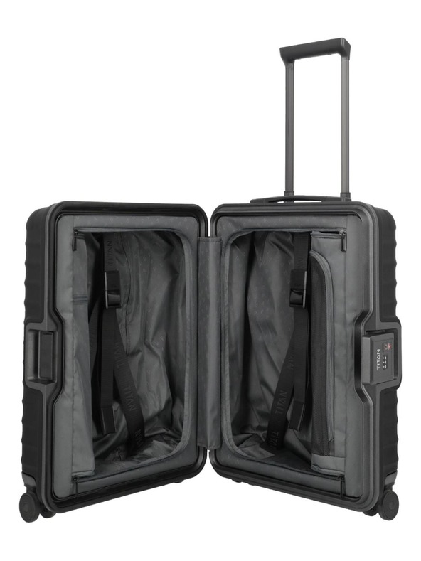 Titan Potovalni kovček Titan Overseas S20 Nightshade black