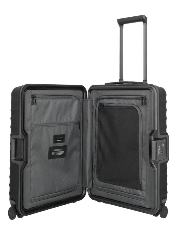 Titan Potovalni kovček Titan Overseas S20 Nightshade black