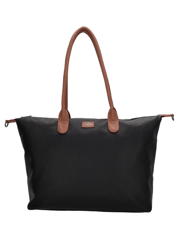 Charm London Torba Charm London Buckingham 23816 Black Cognac