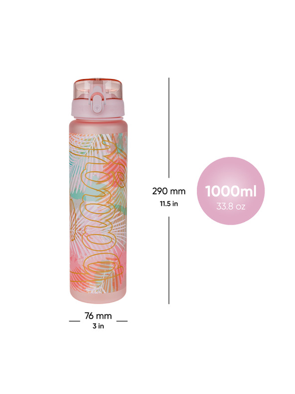 BAAGL  BAAGL Tritanska steklenica za pitje Sunset, 1000 ml