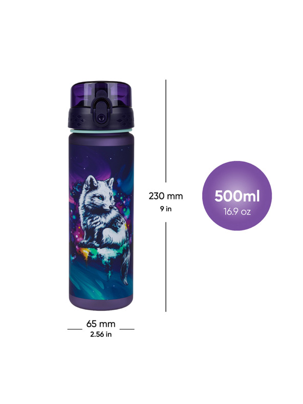 BAAGL  BAAGL Tritanska steklenica za pitje Aurora, 500 ml