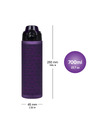BAAGL  BAAGL Tritanska steklenica za pitje Plum, 700 ml