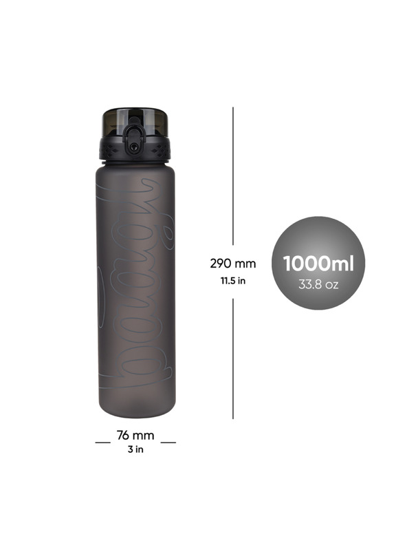 BAAGL  BAAGL Tritanska steklenica za pitje Darkness, 1000 ml