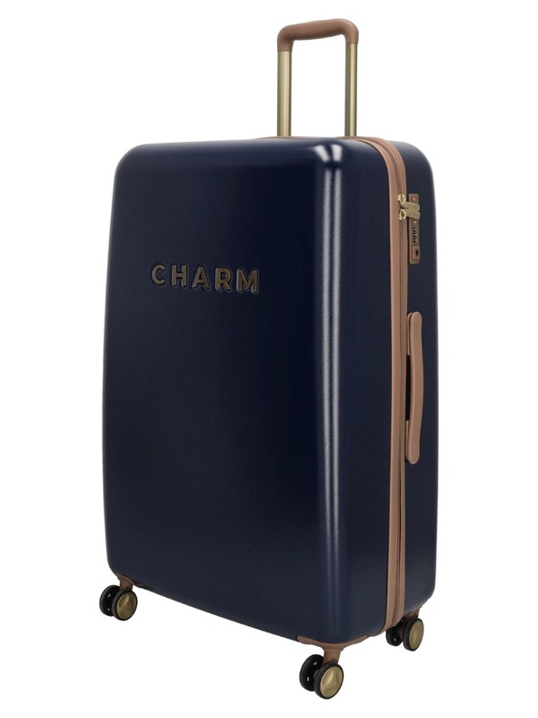 Charm London Potovalni kovček Charm London Capetown L Navy