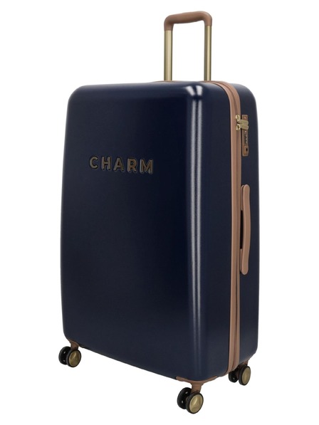 Charm London Potovalni kovček Charm London Capetown L Navy