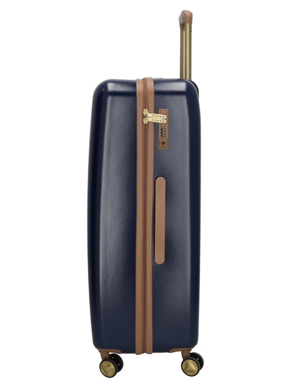 Charm London Potovalni kovček Charm London Capetown L Navy