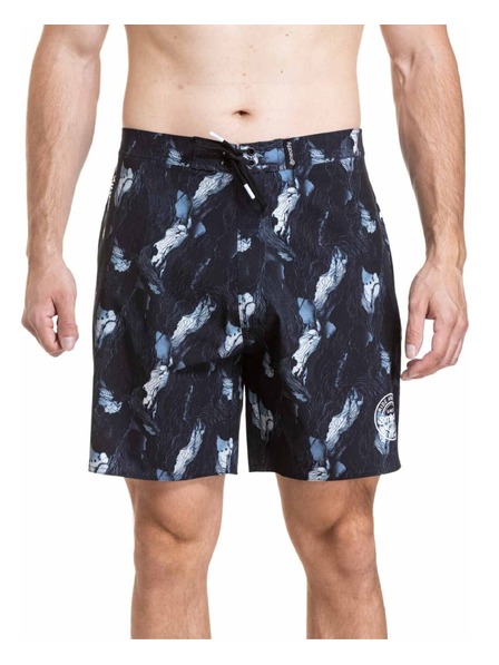 Meatfly Meatfly moške plavalne hlače Ernie Boardshorts 19" Deep Lake