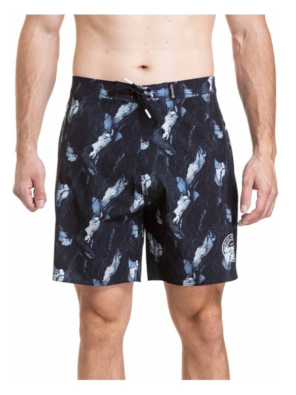 Meatfly Meatfly moške plavalne hlače Ernie Boardshorts 19" Deep Lake