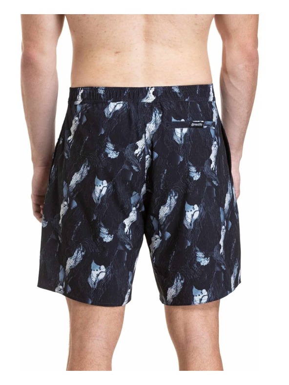 Meatfly Meatfly moške plavalne hlače Ernie Boardshorts 19" Deep Lake