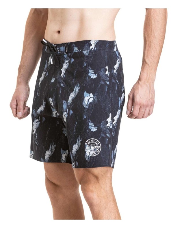 Meatfly Meatfly moške plavalne hlače Ernie Boardshorts 19" Deep Lake