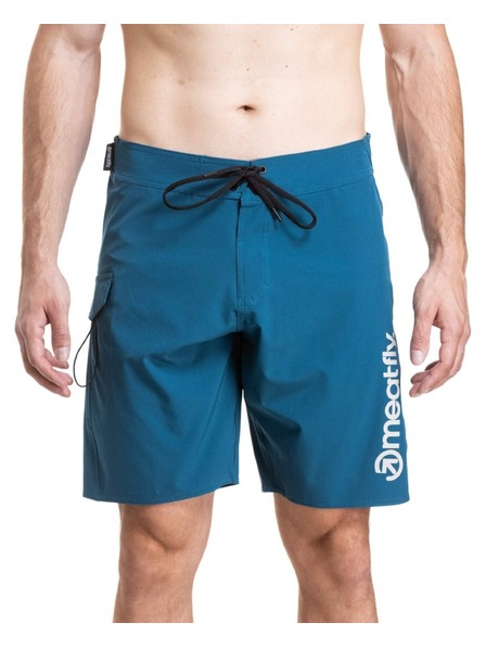 Meatfly Meatfly moške plavalne hlače Mitch Boardshorts 21" Super Teal