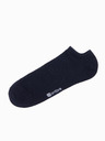 Ombre Clothing Moške nogavice 3-pack - temno modra V1 OM-SOSS-0102 Ombre Clothing