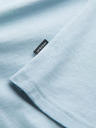 Ombre Clothing Svetlo modra moška osnovna majica Ombre Clothing