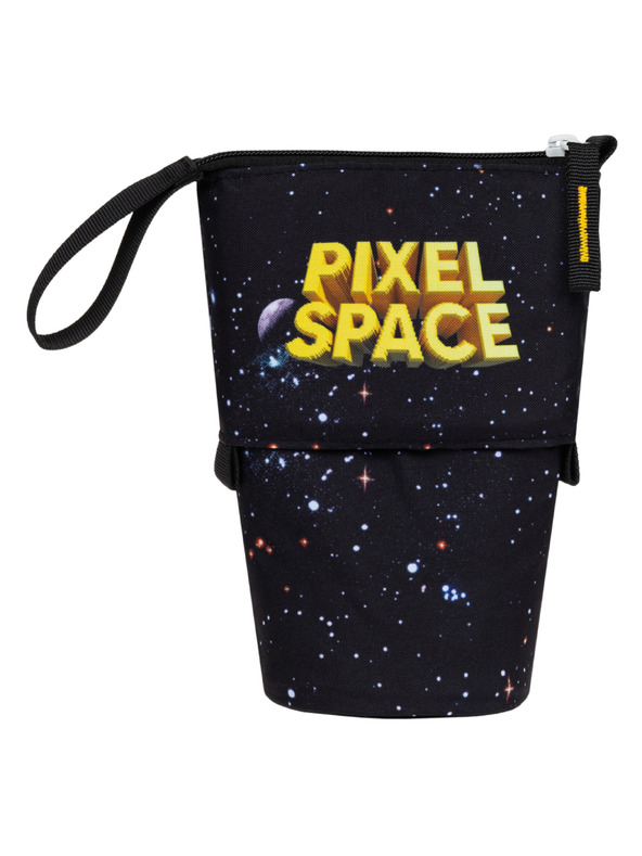 BAAGL  BAAGL Šolski penalik Peščena barva Pixel vesolje GRS