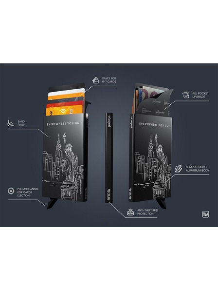 Pularys Unisex etui za dokumente Pularys Big Apple