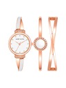Anne Klein Damska darilna garnitura ure in zapestnic Anne Klein AK/3292WTST