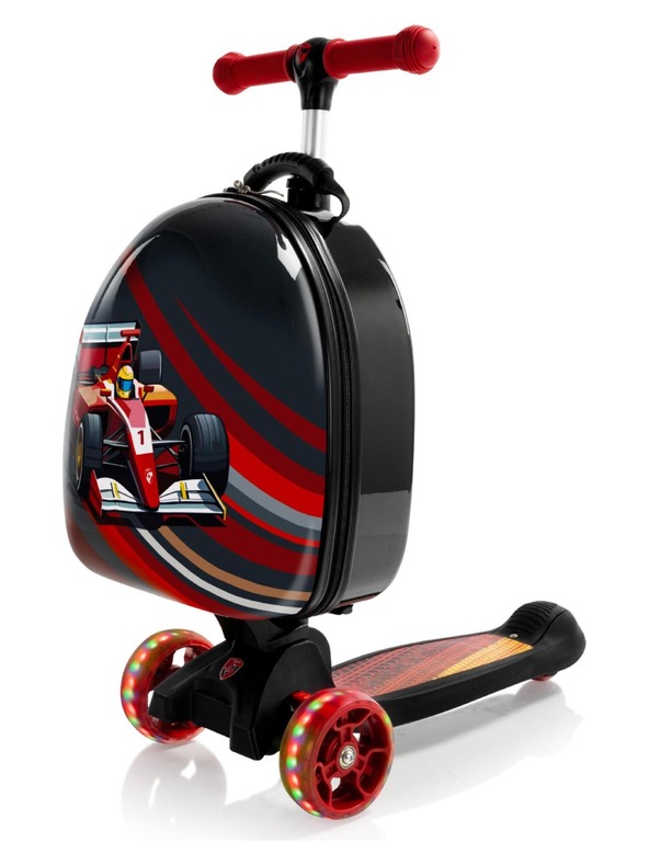 Heys Otroški kovček Heys Turbo Tots Scooter Race Car