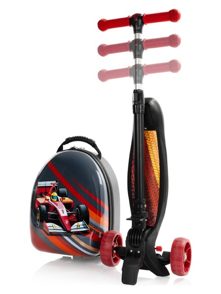 Heys Otroški kovček Heys Turbo Tots Scooter Race Car