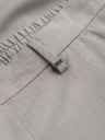 Ombre Clothing Moške hlače chino REGULAR FIT z elastičnim pasom - sive in bež V1 P1525 Ombre Clothing