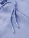 Ombre Clothing Unisex toplo oblikovane kratke hlače z rebrasto tkanino v pasu - sivka V9 OU-SRBC-0101 Ombre Clothing