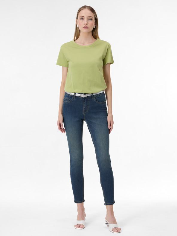 Orsay Temno modre ženske skinny fit kavbojke ORSAY