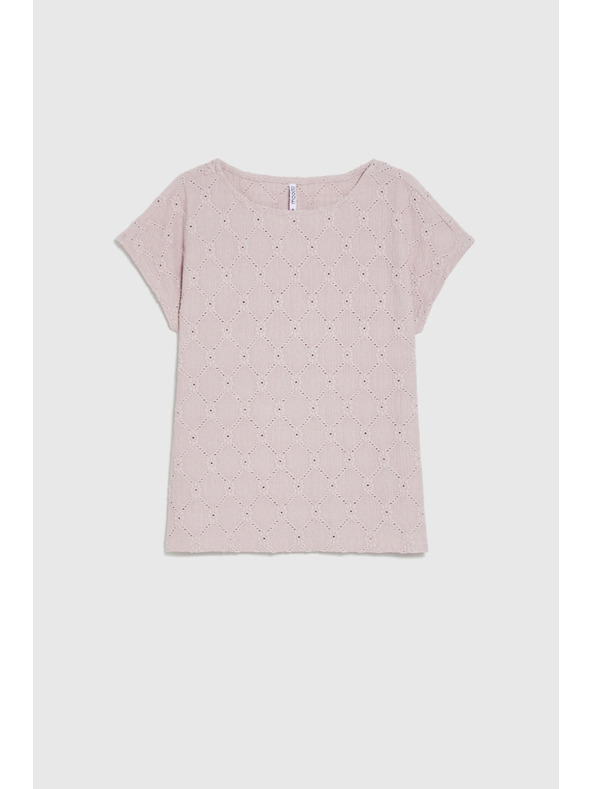Moodo Azurna bluza roza Moodo