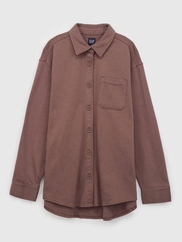 GAP Oversize zateplená košeľová bunda Vintage GAP