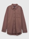 GAP Oversize zateplená košeľová bunda Vintage GAP