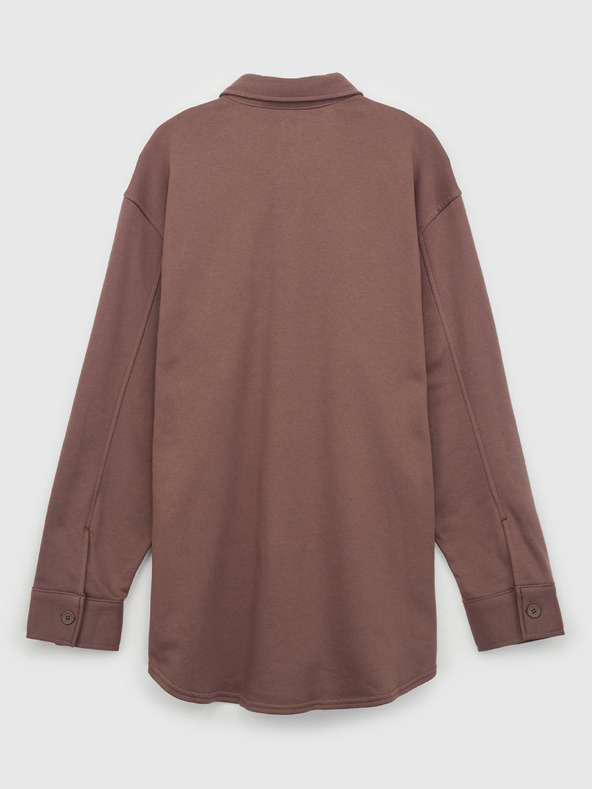 GAP Oversize zateplená košeľová bunda Vintage GAP