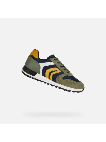 Geox Khaki fantovske superge Geox Alben