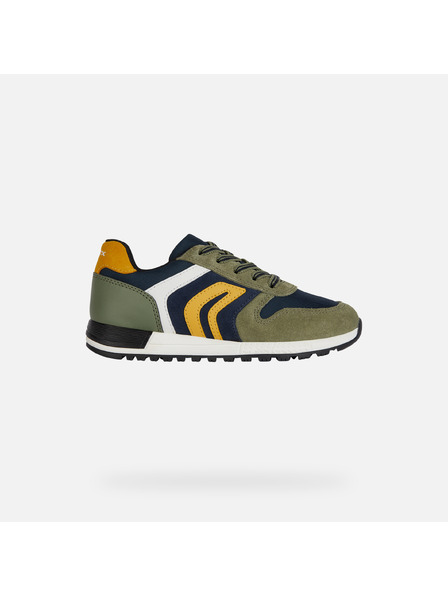 Geox Khaki fantovske superge Geox Alben